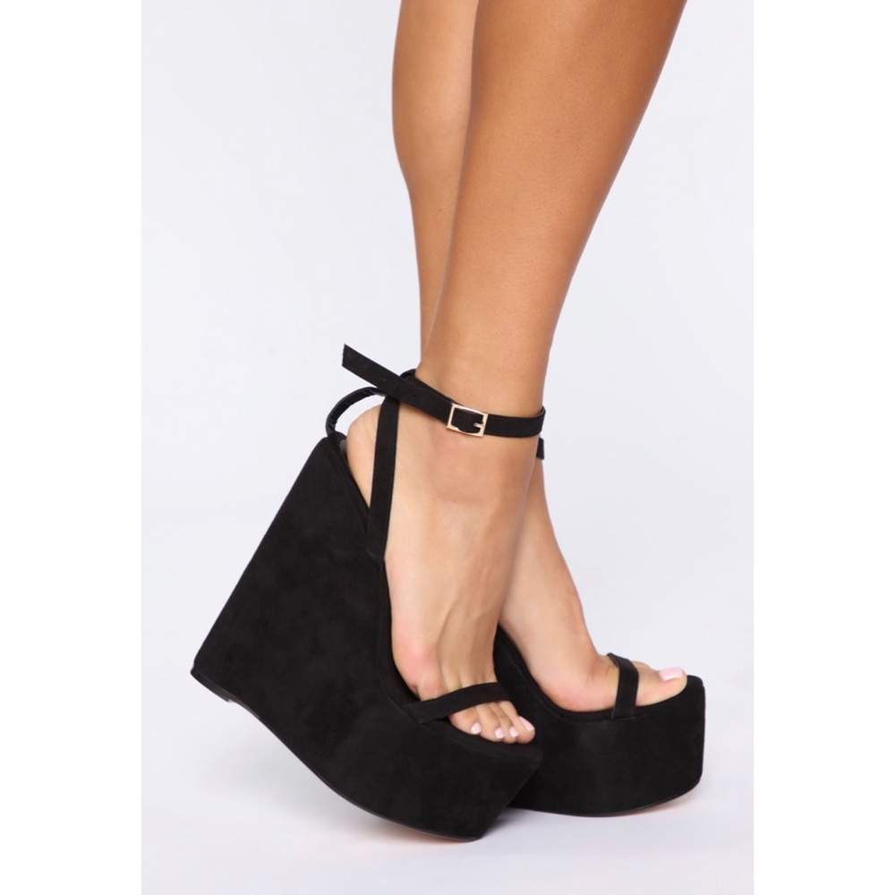 Fashion Nova Higher and Higher Wedges